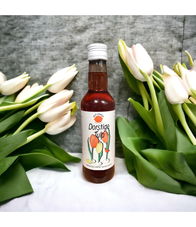 Dorstige Tulp siroop - fles 350ml.
