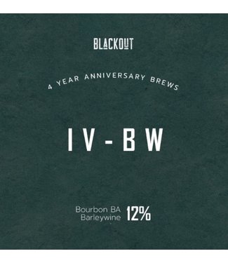 Blackout Brewing - IV-BW