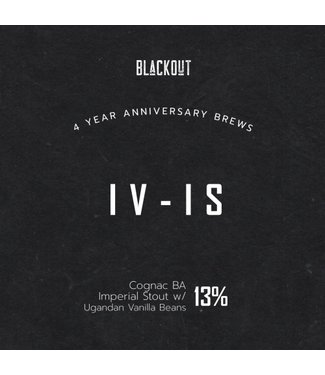 Blackout brewing - IV-IS