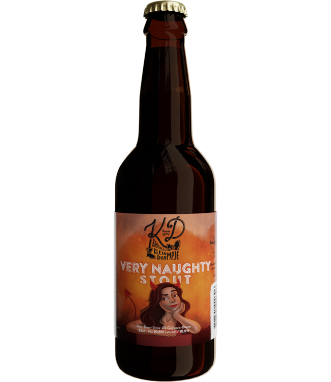 Klein Duimpje Very Naughty Stout - bottle 330ml.