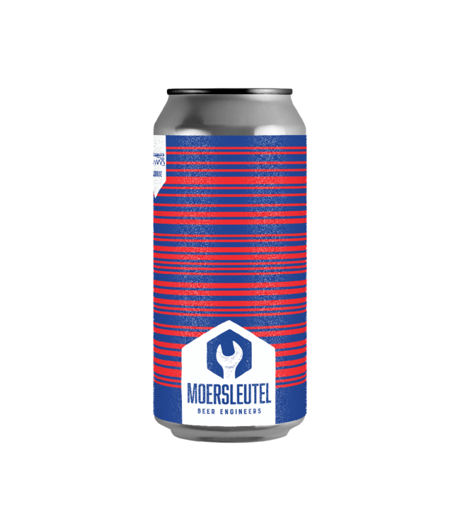 Moersleutel Barcode Blue & Red (collab Lervig)