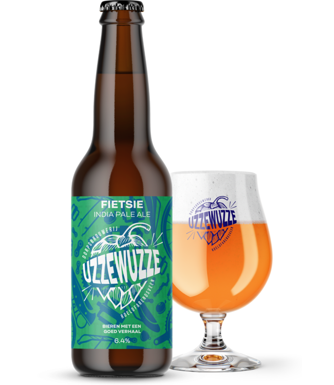 Uzzewuzze - Fietsie - fles 330ml.