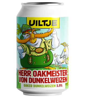 Uiltje Brewing co. Herr Oakmeister Von Dunkelweizen