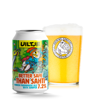 Uiltje Brewing co. Better Safe Than Sahti