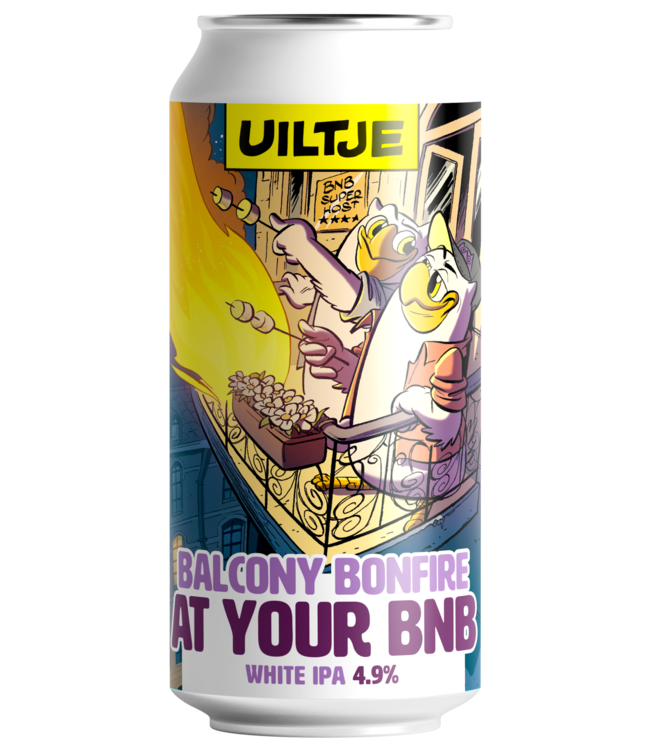 Uiltje Brewing co. Balcony Bonfire at your bnb