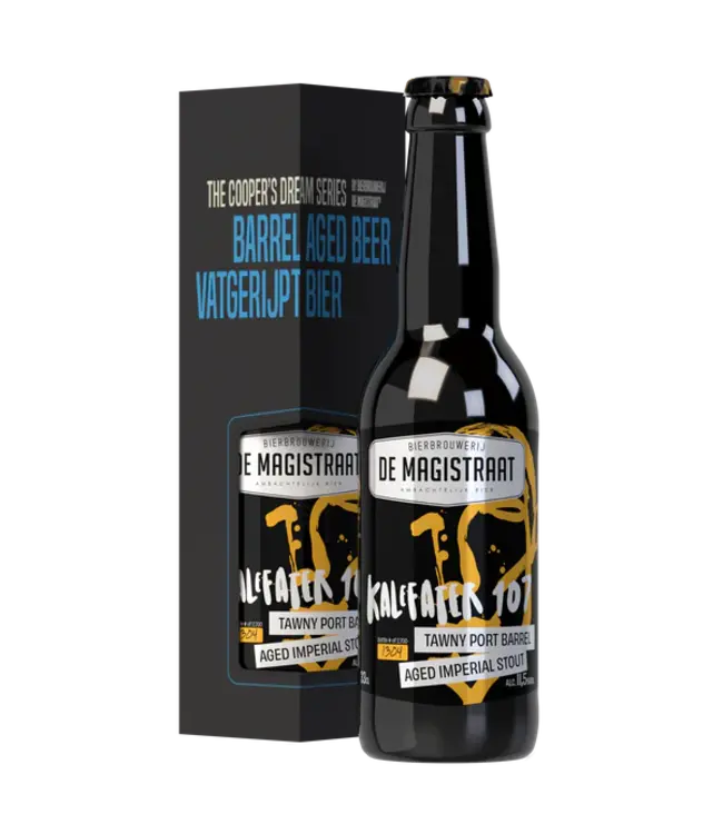 Bierbrouwerij Magistraat  Kalefater 107 Tawny port