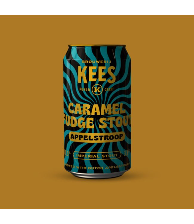 Kees Caramel fudge stout: Appelstroop