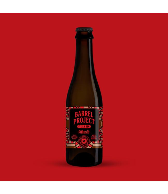 Kees It's a Sin - Barrel Project (collab Puhaste) fles 375ml.