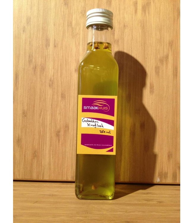 Gebakken knoflook olijfolie 250 ml.