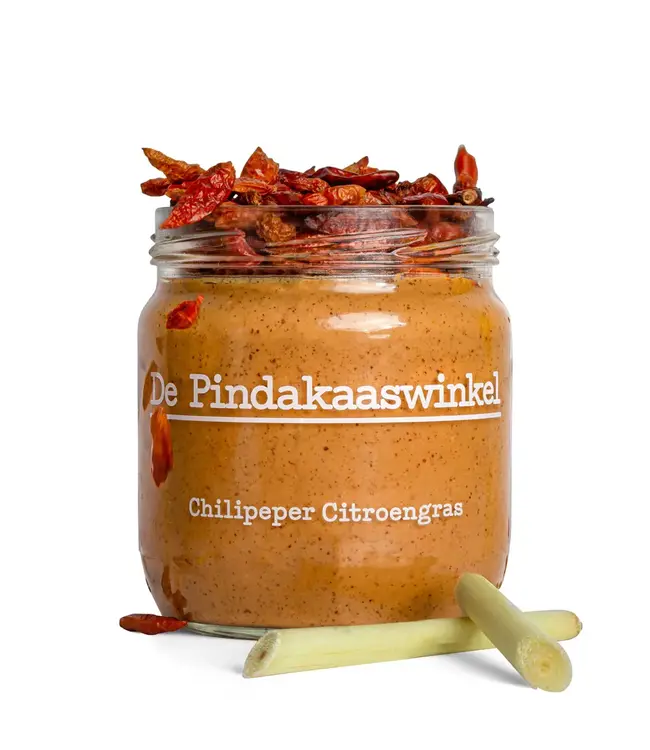 De Pindakaaswinkel Peanutbutter Chilipepper Lemongrass