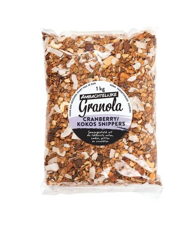 Granola Cranberry Kokos 1.000g