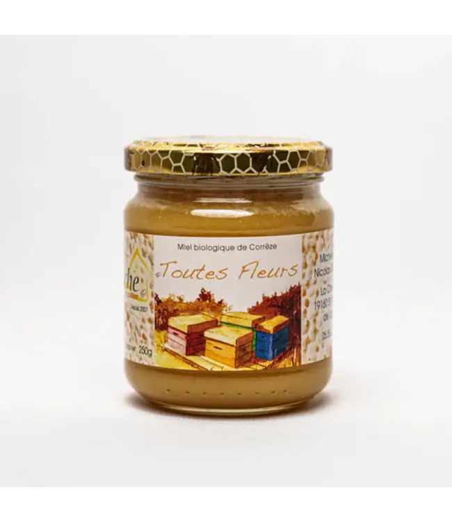 La Ruche - Bloemenhoning - BIO - pot 250 gram