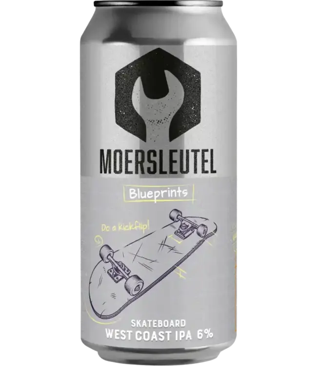 Moersleutel Blueprints: Skateboard