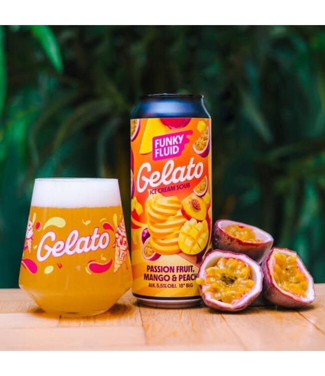 Funky Fluid - Gelato: Passion Fruit, Mango & Peach
