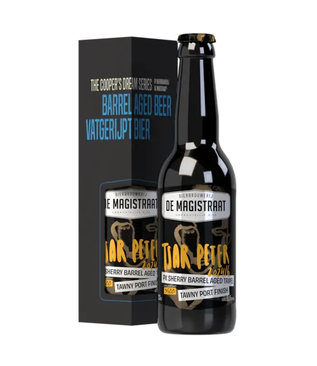 Bierbrouwerij Magistraat  Tsar Peter — vintage 2024/6 PX Sherry + Tawny port finish