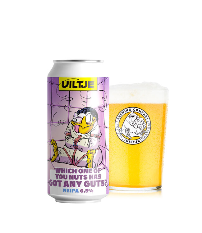 Uiltje Brewing co. Which One Of You Nuts has got any guts?