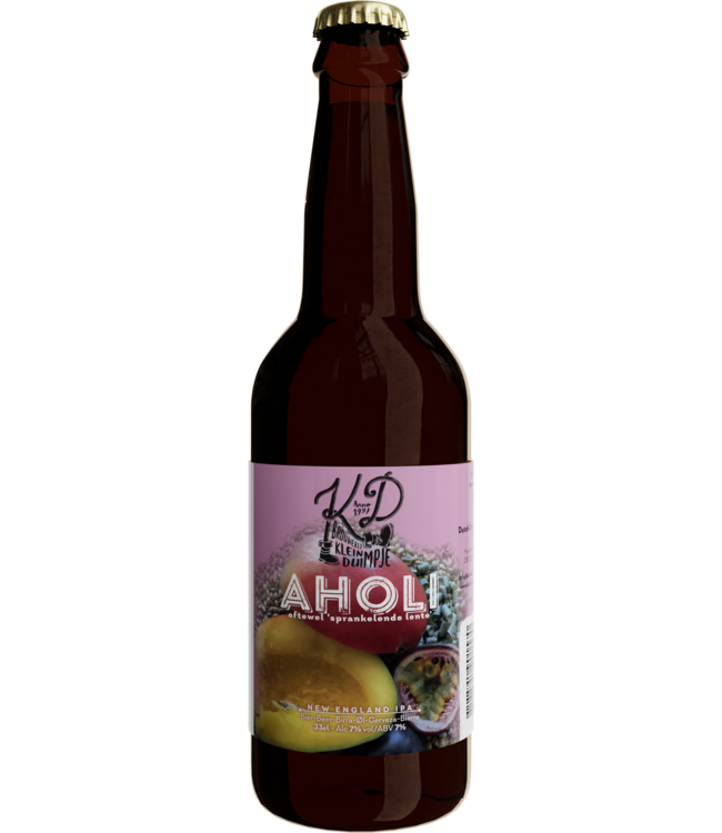 Klein Duimpje AHOLI - New England IPA • 7% - bottle 330ml.