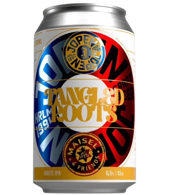 Jopen Tangled Roots White IPA (collab Maisel)