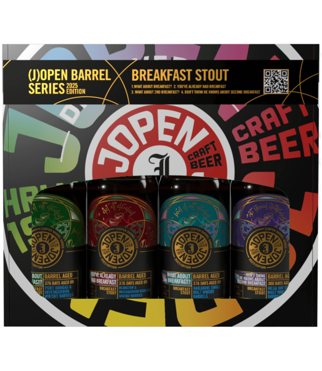 Jopen BA Series: Breakfast stout giftpack 4fl.