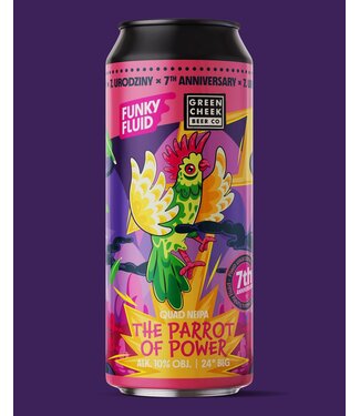 Funky Fluid - The Parrot of Power (collab Green Cheek)