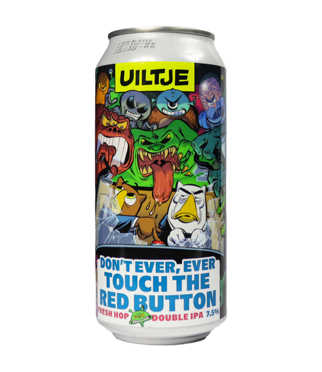 Uiltje Brewing co. Don't Ever Ever Touch The Red Button