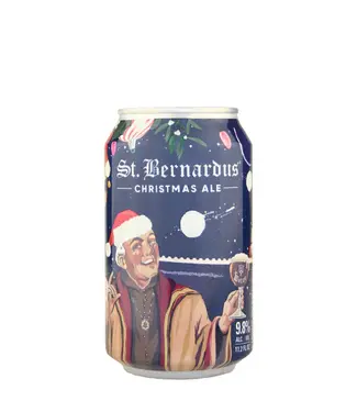 St.Bernardus Christmas Ale can 330ml.