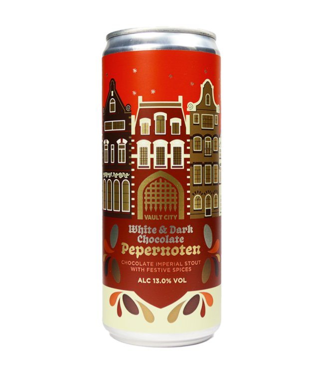 Vault City Brewing - white & dark chocolate pepernoten stout