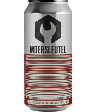 Moersleutel Barcode Turquoise Bordeaux