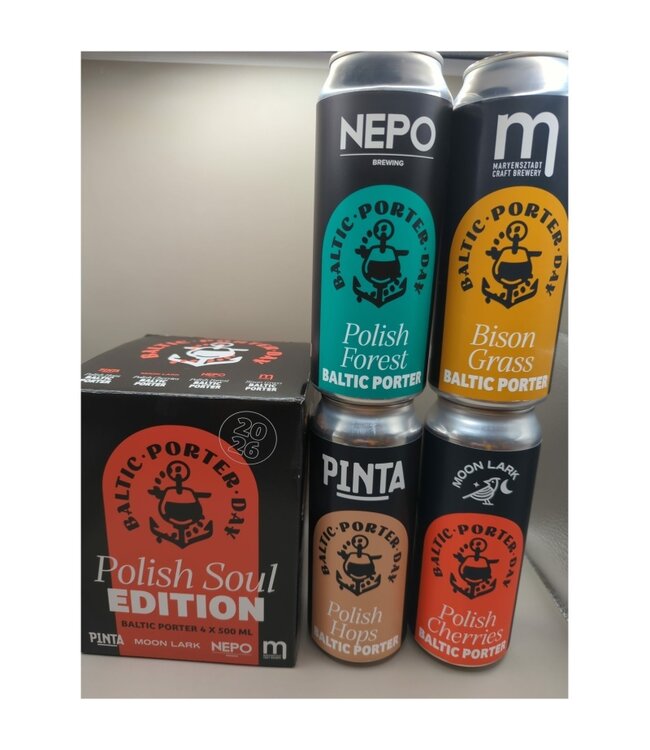 Pinta - Baltic Porter Day 2026 box 4 cans