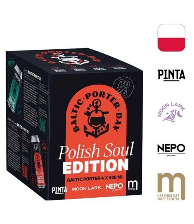 Pinta - Baltic Porter Day 2026 box 4 cans