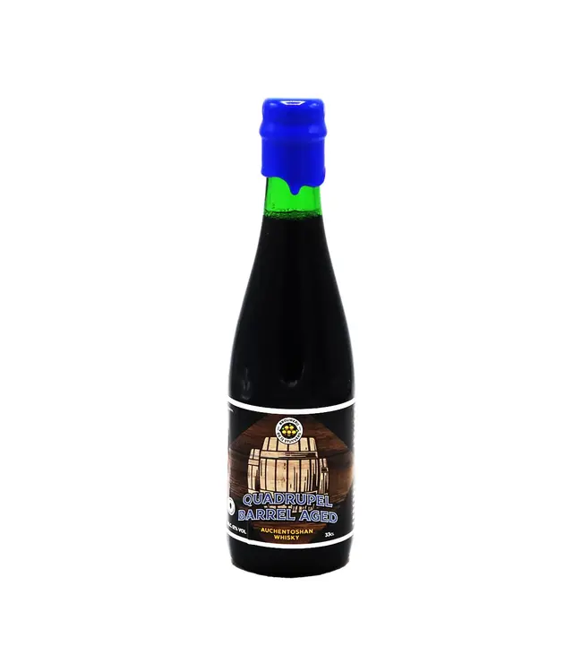 De 12 Stuyvers - Quadrupel BA Auchentoshan Whisky - fles 375ml.