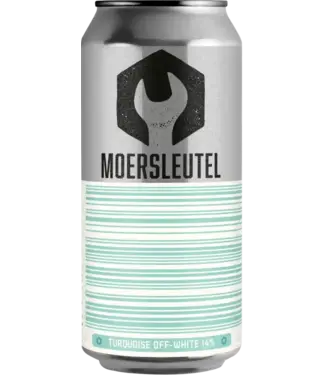 Moersleutel Barcode Turquoise Off-white (collab Pinta)