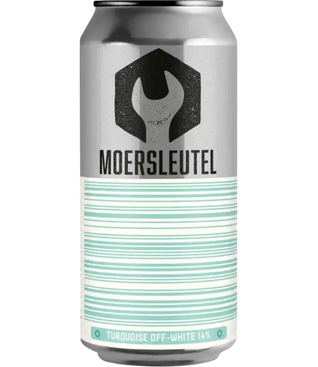 Moersleutel Barcode Turquoise Off-white (collab Pinta)