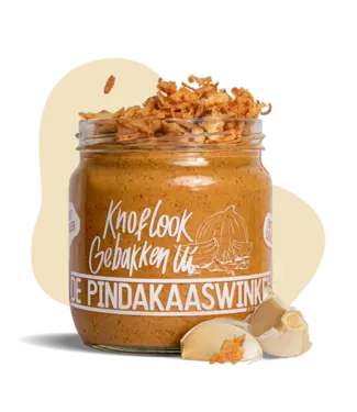 De Pindakaaswinkel Knoflook  / Gebakken Ui