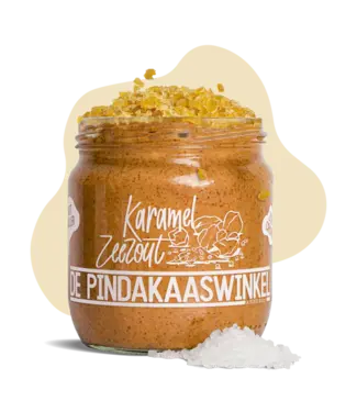 De Pindakaaswinkel Caramel Seasalt