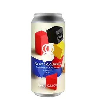 Polly's Brew Co x Cloudwater Brew Co - 8th Birthday: Double India Pale Ale
