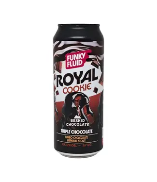 Funky Fluid Royal Cookie: Triple Chocolate
