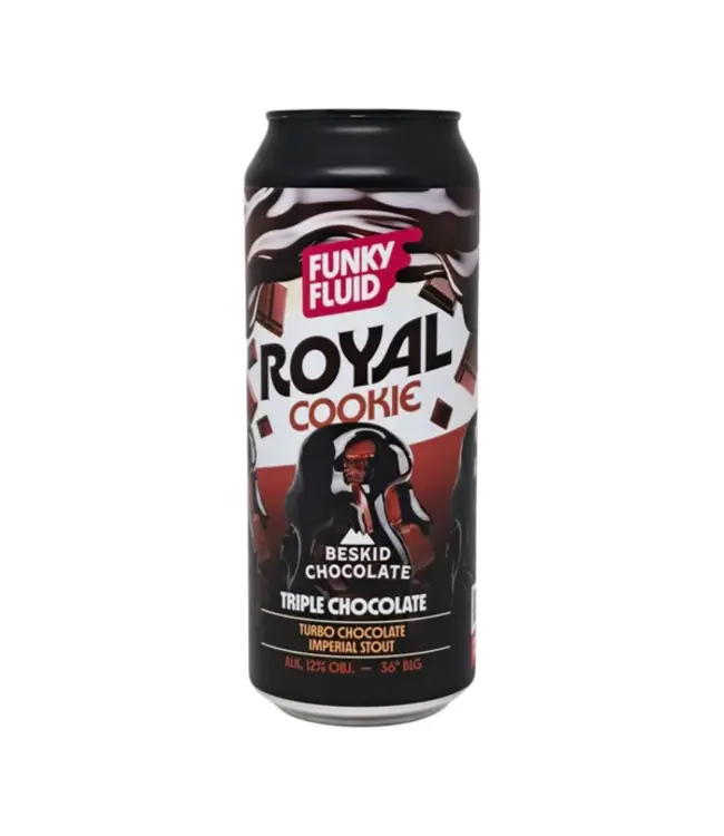 Funky Fluid Royal Cookie: Triple Chocolate