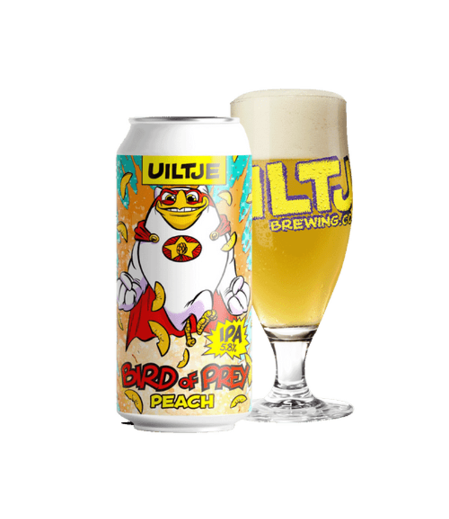 Uiltje Brewing co. Bird of Prey Peach