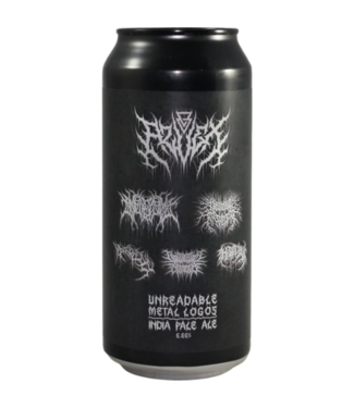 Azvex Brewing - Unreadable Metal Logos