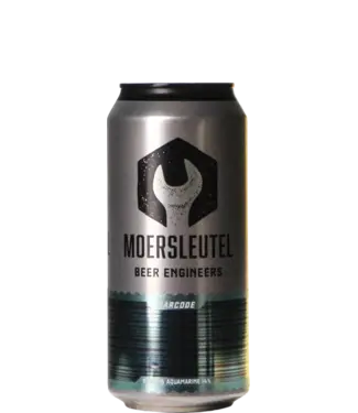 Moersleutel Barcode Silver & Aquamarine