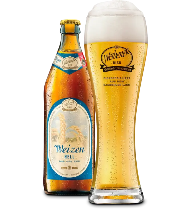Weiherer Weizen Hell - fles 500ml.