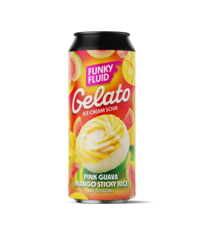 Funky Fluid - Gelato: Pink Guava Mango Sticky Rice