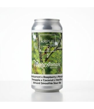 Ārpus X Tripping Animals Blackcurrant X Raspberry X Mango X ... Smoothie Sour Ale