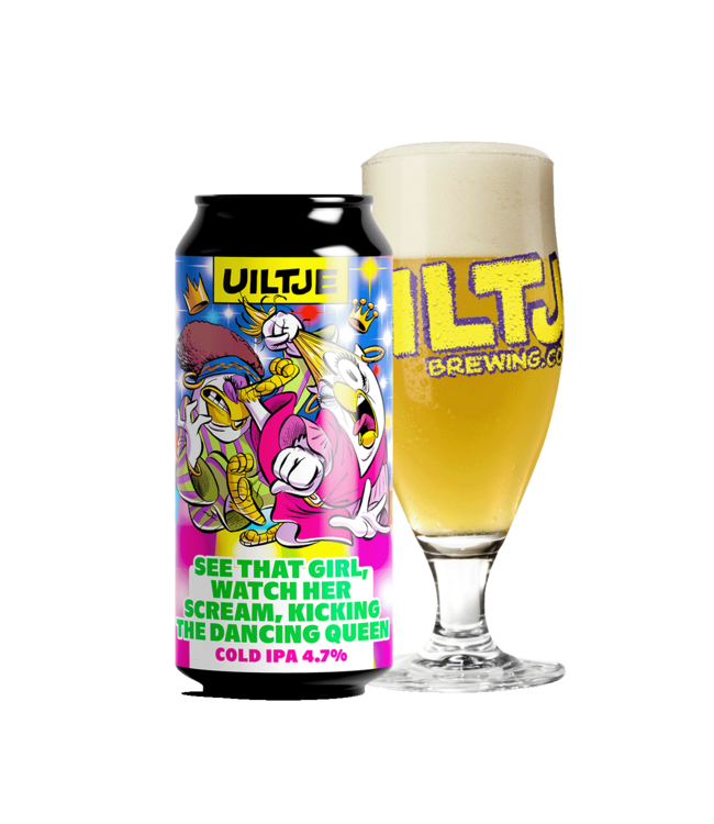 Uiltje Brewing co. See That Girl, Watch Her Scream, Kicking the Dancing Queen