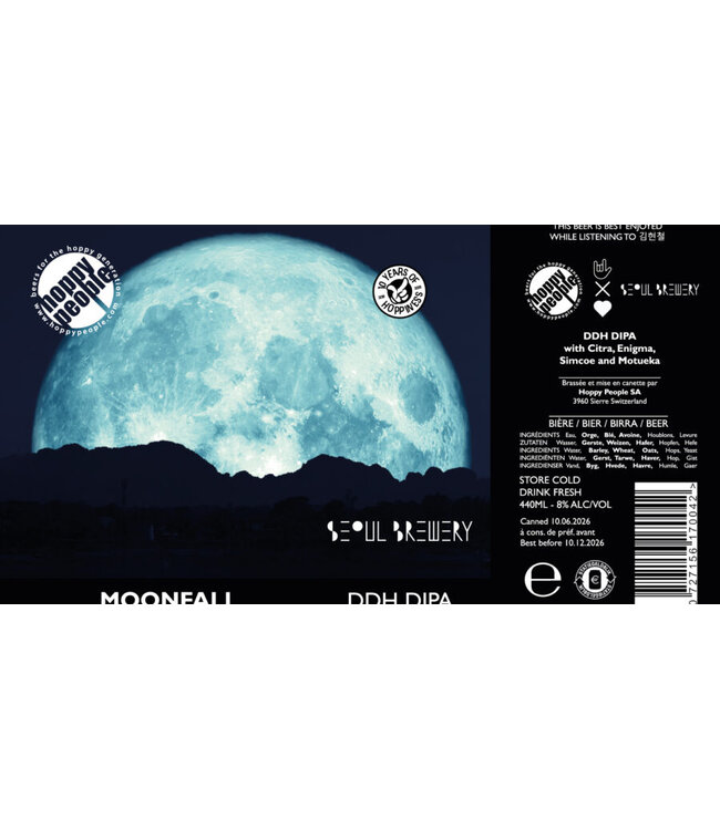 Hoppy People - Moonfall (collab Seoul Brewery)