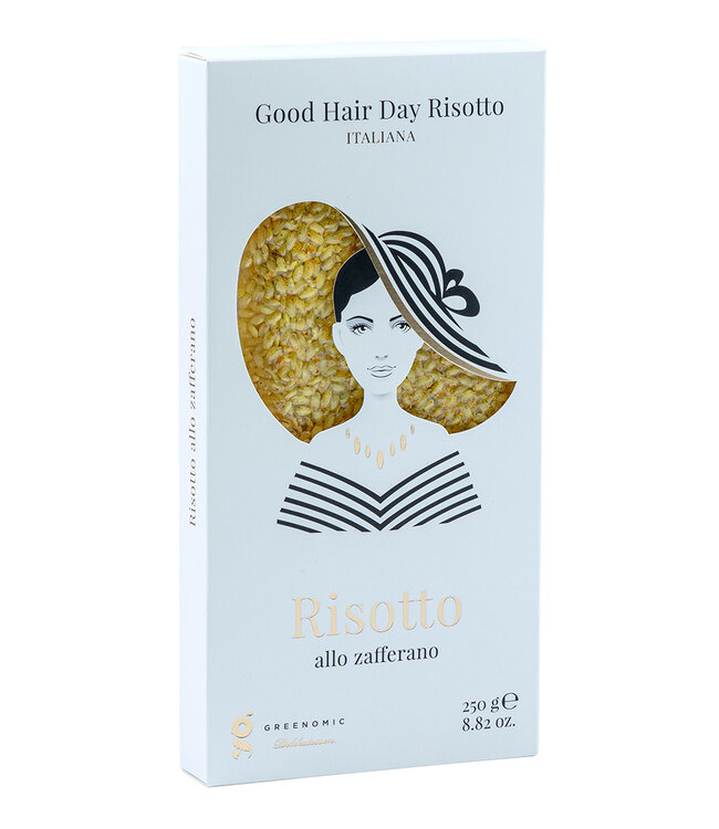 Greenomic Good Hair Day Risotto Allo Zafferano