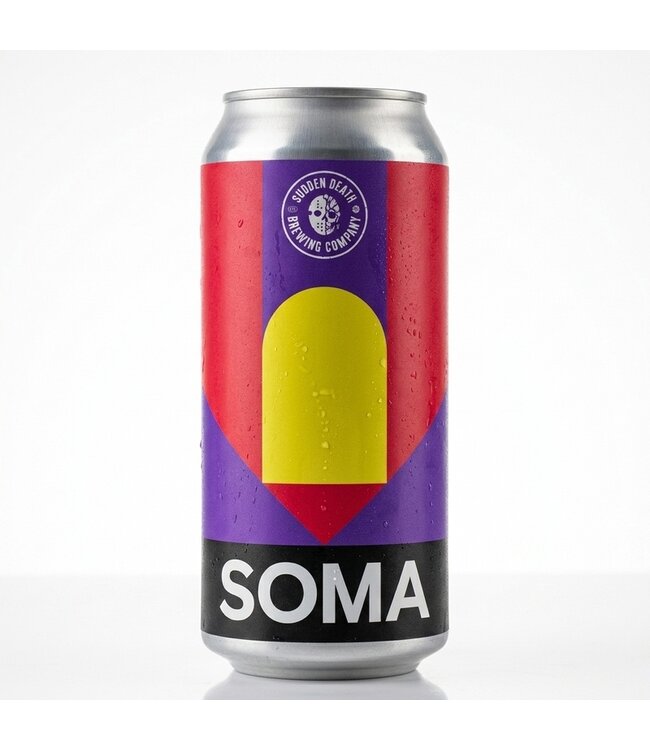SOMA Beer - Crossbar - Sudden Death collab