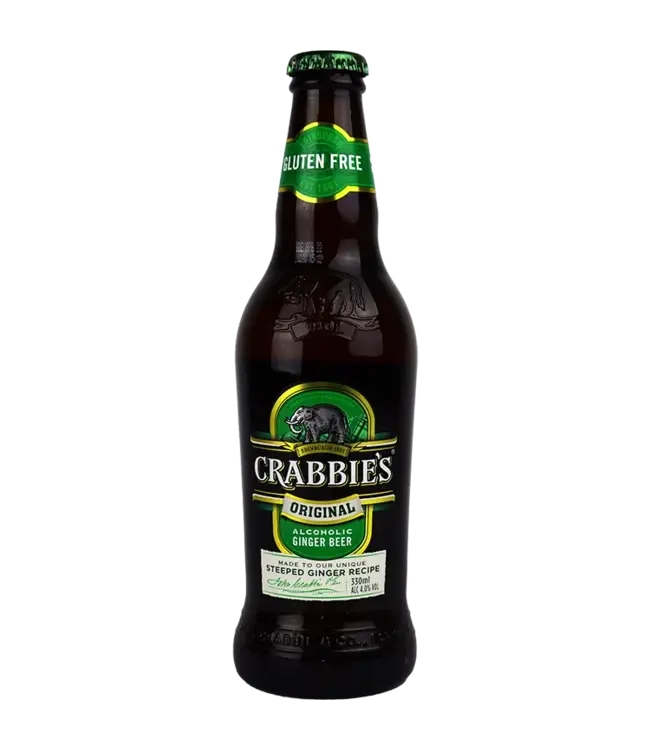 Crabbie's - Original alcoholic ginger beer - fles 330ml.