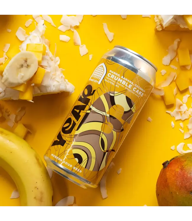 Vault City Brewing - Year 6 - Mango Banana Coconut Crumble Cake